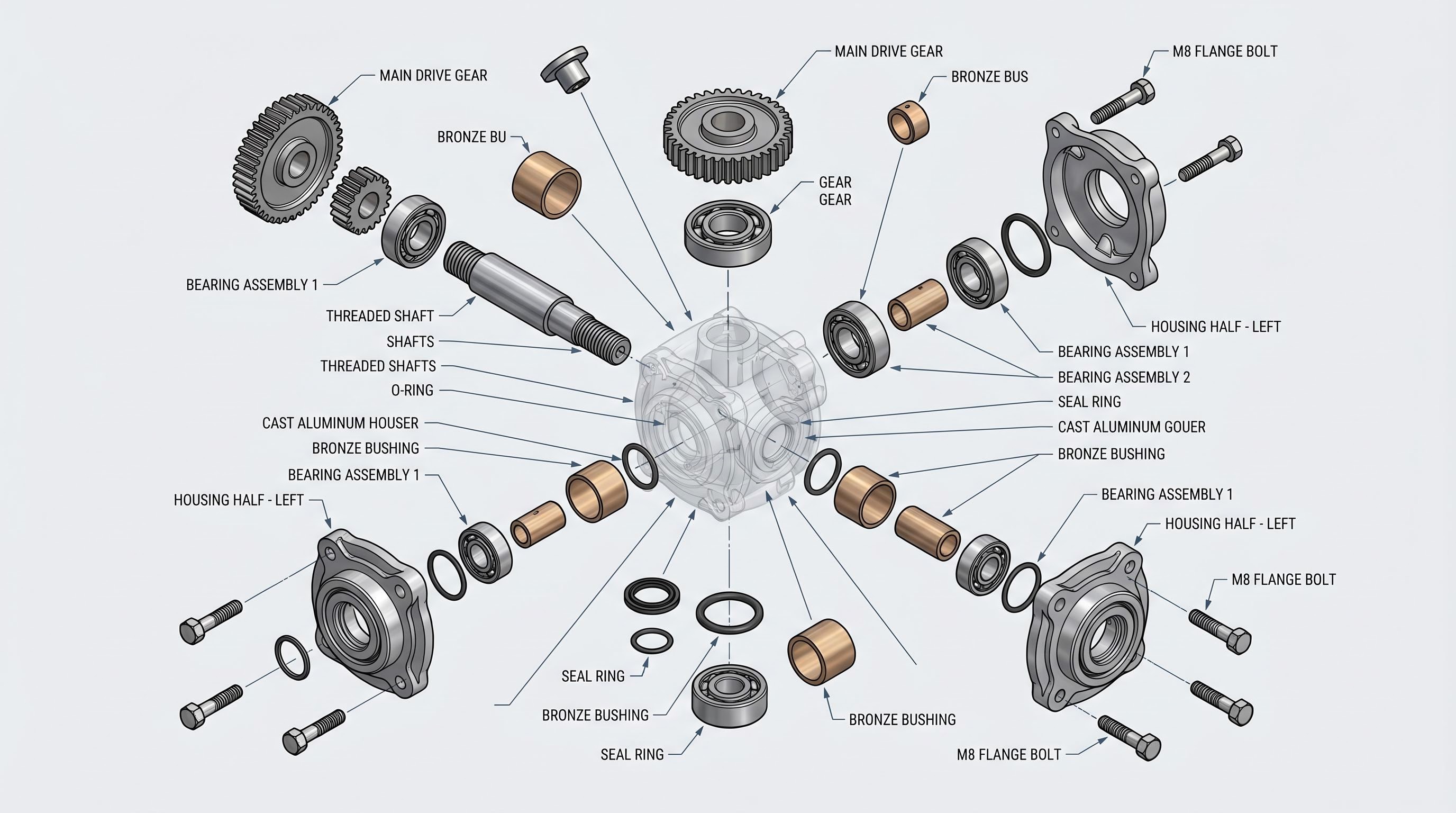 Exploded-style visualization from drawing-centric workflows